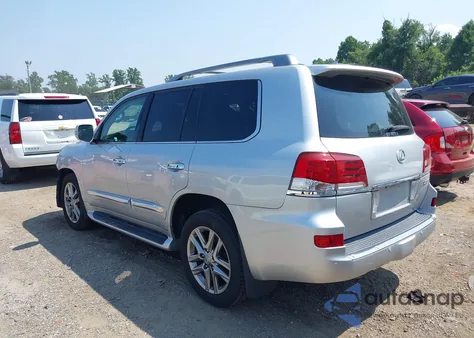 2014 Lexus Lx 570 из США, поврежденный, VIN JTJHY7AX4E4140906